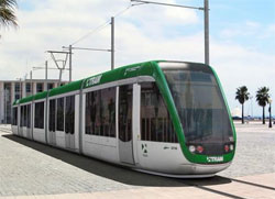 El tren tranvía de la Bahía de Cádiz iniciará las pruebas dinámicas el 17 de noviembre 