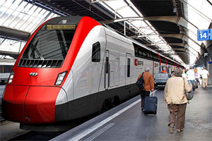 Crece el número de viajeros y cae el volumen de mercancías de los Ferrocarriles Suizos en el primer semestre del año
