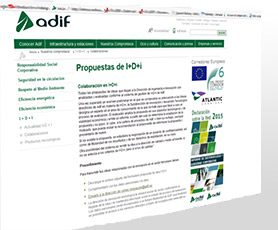 Adif dispone de un sistema de selección de ideas susceptibles de convertirse en proyectos de I+D+i 