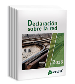 Publicada la Declaración sobre la Red de Adif actualizada para 2016