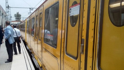En circulacin el tren conmemorativo de los noventa aos del Metro Transversal