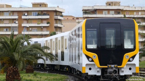 Hitachi Rail Italy entrega el primer tren para la línea automática del Metro de Lima