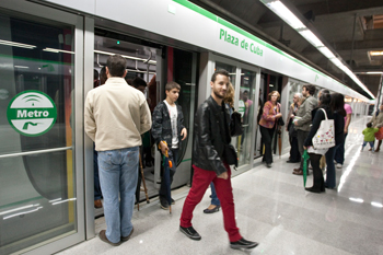 Metro de Sevilla alcanzó en 2016 su récord histórico de demanda, con más de 15,3 millones de viajeros