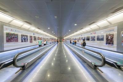 Metro de Barcelona expone fotos de los Juegos Olmpicos del 92