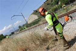 El ferrocarril alert de cerca de medio millar de incendios forestales de enero a septiembre de 2014
