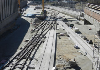 La licitacin en obra ferroviaria cay un 91,9 por ciento en los dos primeros meses de 2015