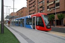 Ms de un milln de viajeros en el primer ao del tramo de pruebas del tranva de Murcia 