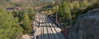 Obras de mejora de la infraestructura en la lnea BarcelonaManresa