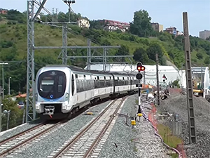 La nueva estaci�n de Loyola afronta el montaje de las vigas que conformar�n el vest�bulo