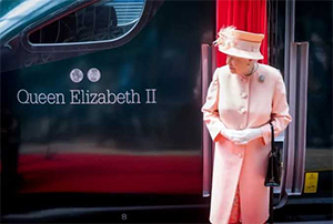 Queen Elizabeth II nombre para el primer tren Intercity Express del Reino Unido
