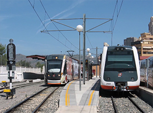 El nuevo apeadero Benidorm-Intermodal del Tram de Alicante estar en servicio en julio
