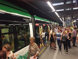 Metro de Granada super los 2,5 millones de viajeros en sus cien primeros das de explotacin comercial