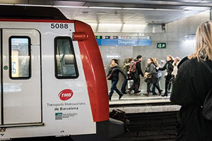 Metro de Barcelona registr 390,39 millones de viajeros en 2017
