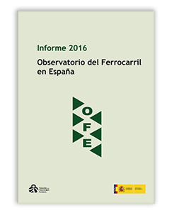 Publicado el Informe 2016 del Observatorio del Ferrocarril en Espaa