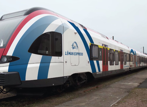 Entran en servicio los nuevos trenes Flirt en la lnea Ginebra - La Plaine 