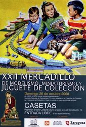 Nueva edici�n del mercadillo de modelismo ferroviario de Zaragoza