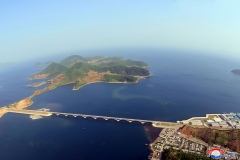 Corea del Norte inaugura el viaducto ferroviario Koam - Tapchon