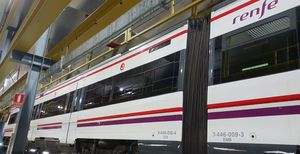 Prueba piloto para reducir la temperatura dentro de los trenes en la C5 de Cercanas de Madrid