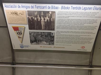 Exposicin fotogrfica de la Asociacin de Amigos del Ferrocarril de Bilbao