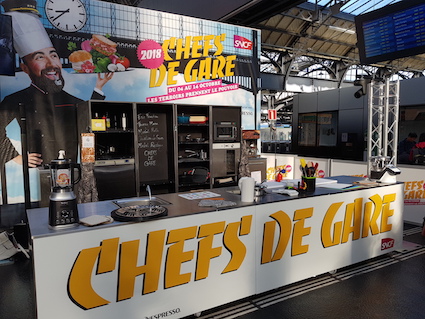 Los Ferrocarriles Franceses celebran la sexta edicin de Chefs y Estaciones 