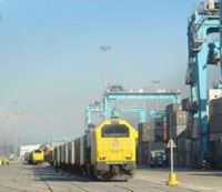 Incremento del trfico ferroviario del puerto de Algeciras