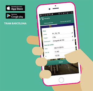 El tranva de Barcelona ofrece una aplicacin que facilita informacin en tiempo real