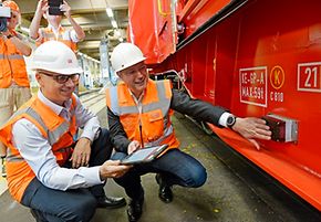 El proceso de digitalizacin de vagones de DB Cargo alcanza su ecuador