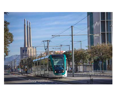 El tranvía de Barcelona alcanza los 30,9 millones de viajes en 2023