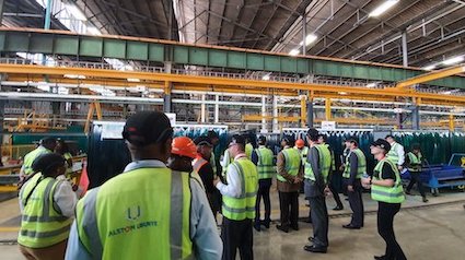 Inaugurada la planta del consorcio Alstom-Ubunye en Surfrica