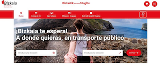 La Diputacin de Vizcaya lanza el calculador de rutas online Bizkaitik Mugitu