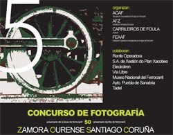Concurso fotogr�fico con motivo del cincuenta aniversario de la l�nea entre Zamora y La Coru�a