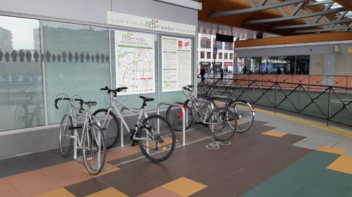 Encuesta sobre estacionamientos para bicicletas en la red de Transporte Pblico de Madrid