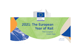 Acuerdo previo del parlamento Europeo para que 2021 sea el Ao Europeo del Ferrocarril