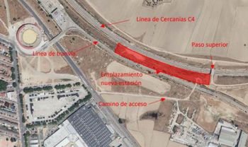 Licitada la redaccin del proyecto de la nueva estacin de Parla Norte, de Cercanas de Madrid