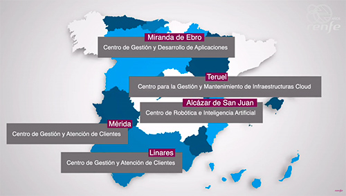 Maana empezar a operar el Centro de Competencias Digitales de Renfe en Teruel