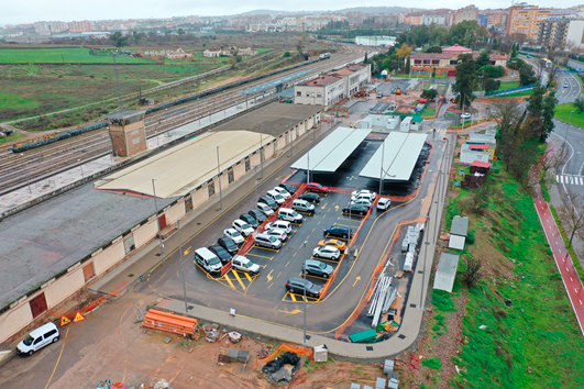 Adjudicada la renovacin de va de los accesos y estaciones de Cceres, Mrida, Aljucn y Badajoz