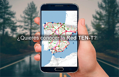 Publicado un visualizador para consultar las infraestructuras de la Red Transeuropea de Transporte en Espaa