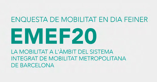 La Autoridad del Transporte Metropolitano de Barcelona presenta la encuesta de movilidad en da laborable 2020