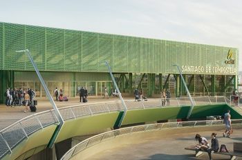 Adjudicada la construccin del nuevo edificio de viajeros de la estacin de Santiago de Compostela