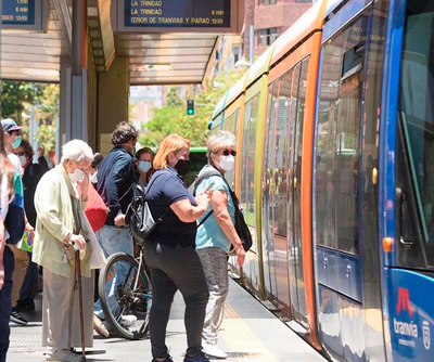 El Tranv�a de Tenerife recupera el 89 por ciento de su demanda