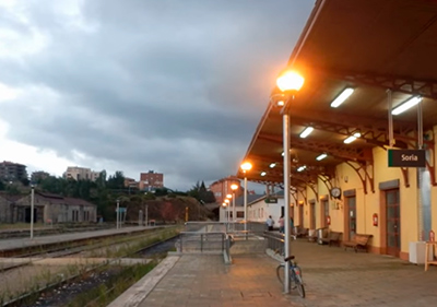 Adif licita la reordenación de vías de la estación de Soria