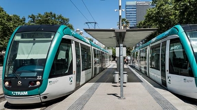 El tranvía de Barcelona recupera un 27,36 por ciento de los viajes respecto a 2020