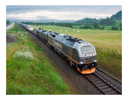 La demanda supera a la capacidad de transporte ferroviario de mercancías en Noruega