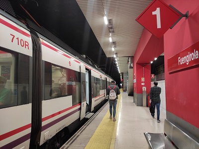 La red de Cercanías de Málaga recupera doce servicios