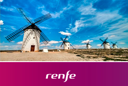 Renfe estrena en mayo el Tren turístico de los Molinos, entre Madrid y Campo de Criptana