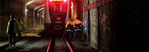 Estudio informativo para duplicar el túnel central entre las estaciones de Alameda y Bailén de Metrovalencia