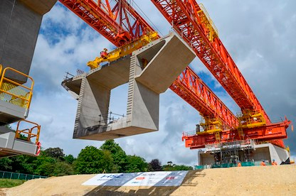 Arranca la construcción del puente ferroviario más largo del Reino Unido 