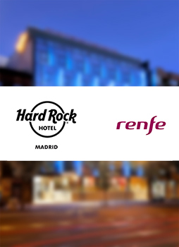 Renfe y Hard Rock Hotel Madrid firman una alianza estratégica