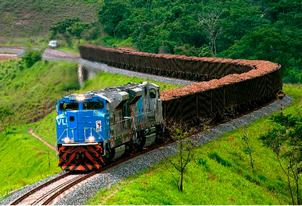 Récord de transporte por ferrocarril de productos agrícolas en Brasil, en doce años