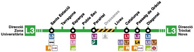 Comienzan las obras de mejora en la línea 3 de Metro de Barcelona